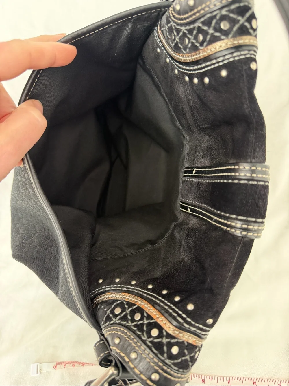 Coach Vintage Y2K Studded Large Soho